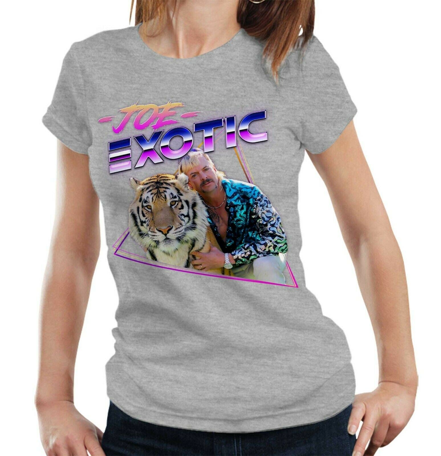 Joe Exotic Cosmos Tshirt Fitted Ladies