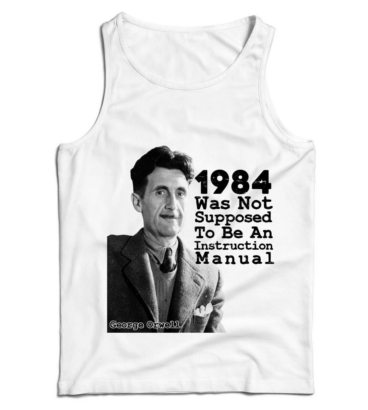 1984 Was Not Supposed To Be Ladies Vest Tank Top