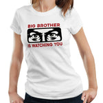 Big Brother Is Watching You Tshirt Fitted Ladies