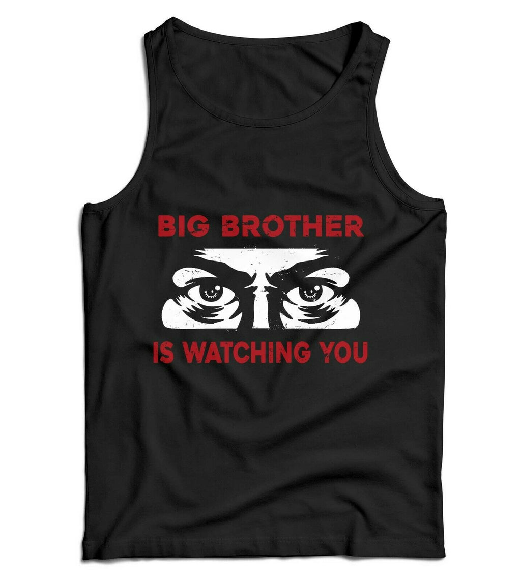 Big Brother Is Watching You Ladies Vest Tank Top