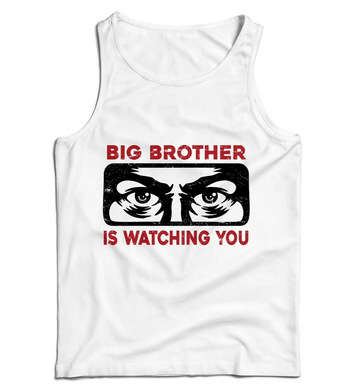 Big Brother Is Watching You Ladies Vest Tank Top