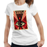 Obey Big Brother Tshirt Fitted Ladies