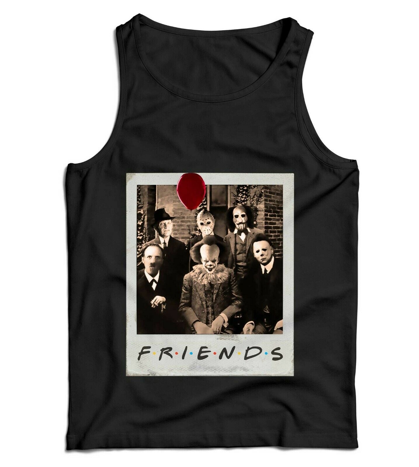 Friends Horror Polaroid Ladies Vest Tank Top