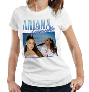 Ariana Grande Appreciation Tshirt Fitted Ladies