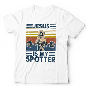 Jesus Is My Spotter Tshirt Unisex