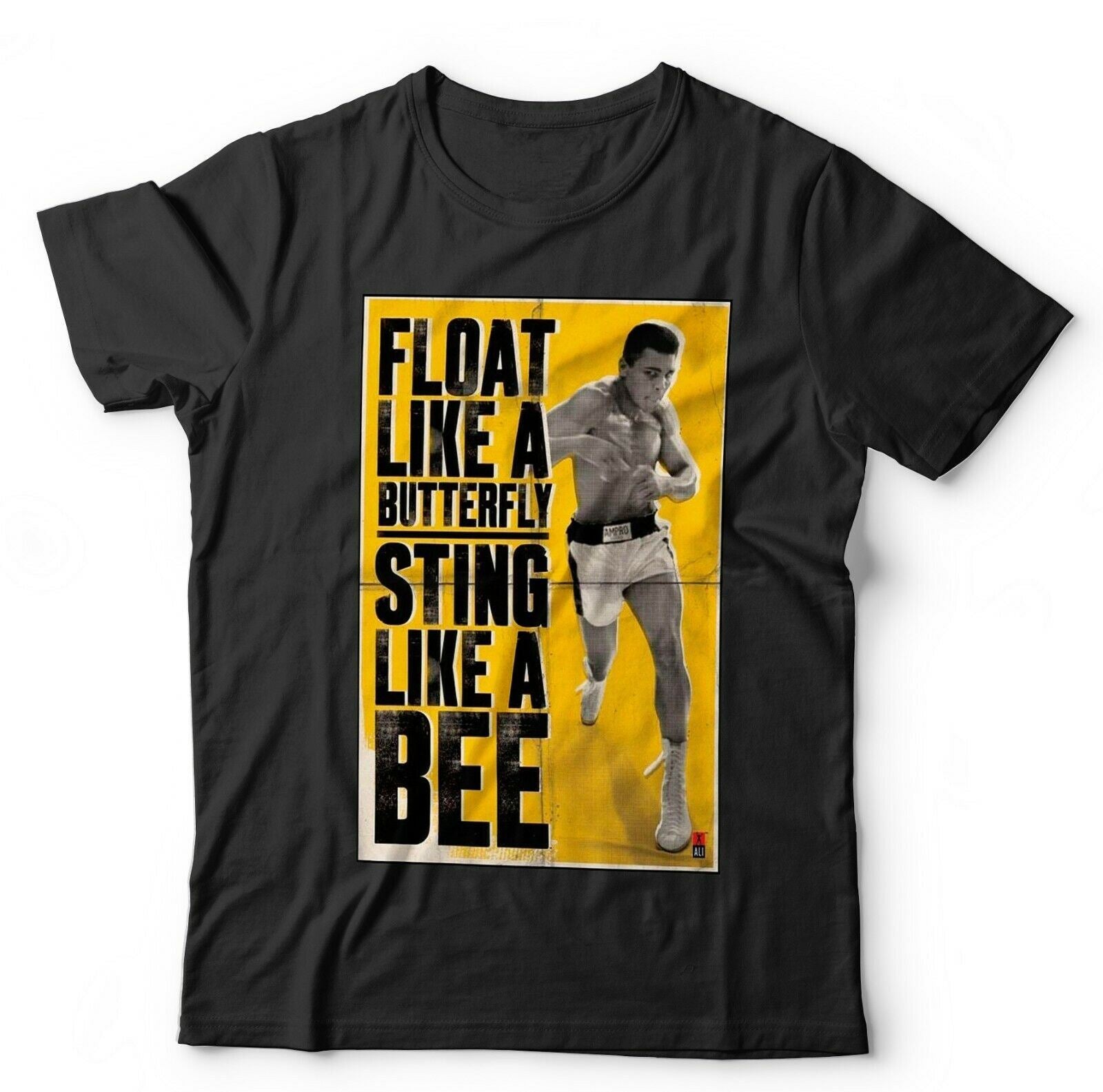 Ali Float Like A Butterfly Tshirt Unisex