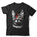 Bowie Cat Tshirt Unisex