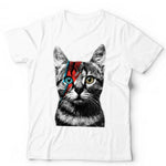 Bowie Cat Tshirt Unisex