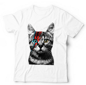 Bowie Cat Tshirt Unisex