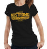 USCSS Nostromo Tshirt Fitted Ladies