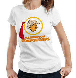 Washington Orangeskins Tshirt Fitted Ladies