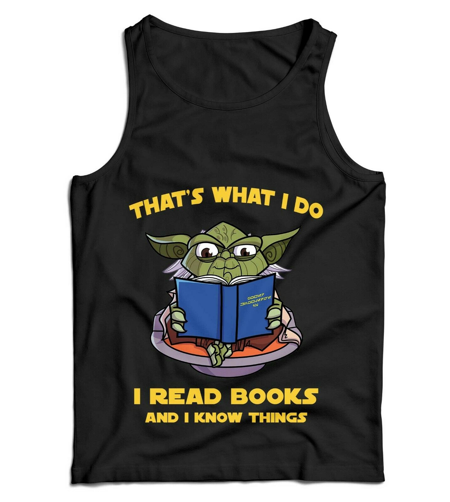 Yoda That's What I Do Ladies Vest Tank Top