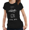 Technics Patent Tshirt Fitted Ladies