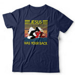 Jesus Has Your Back Tshirt Unisex & Kids