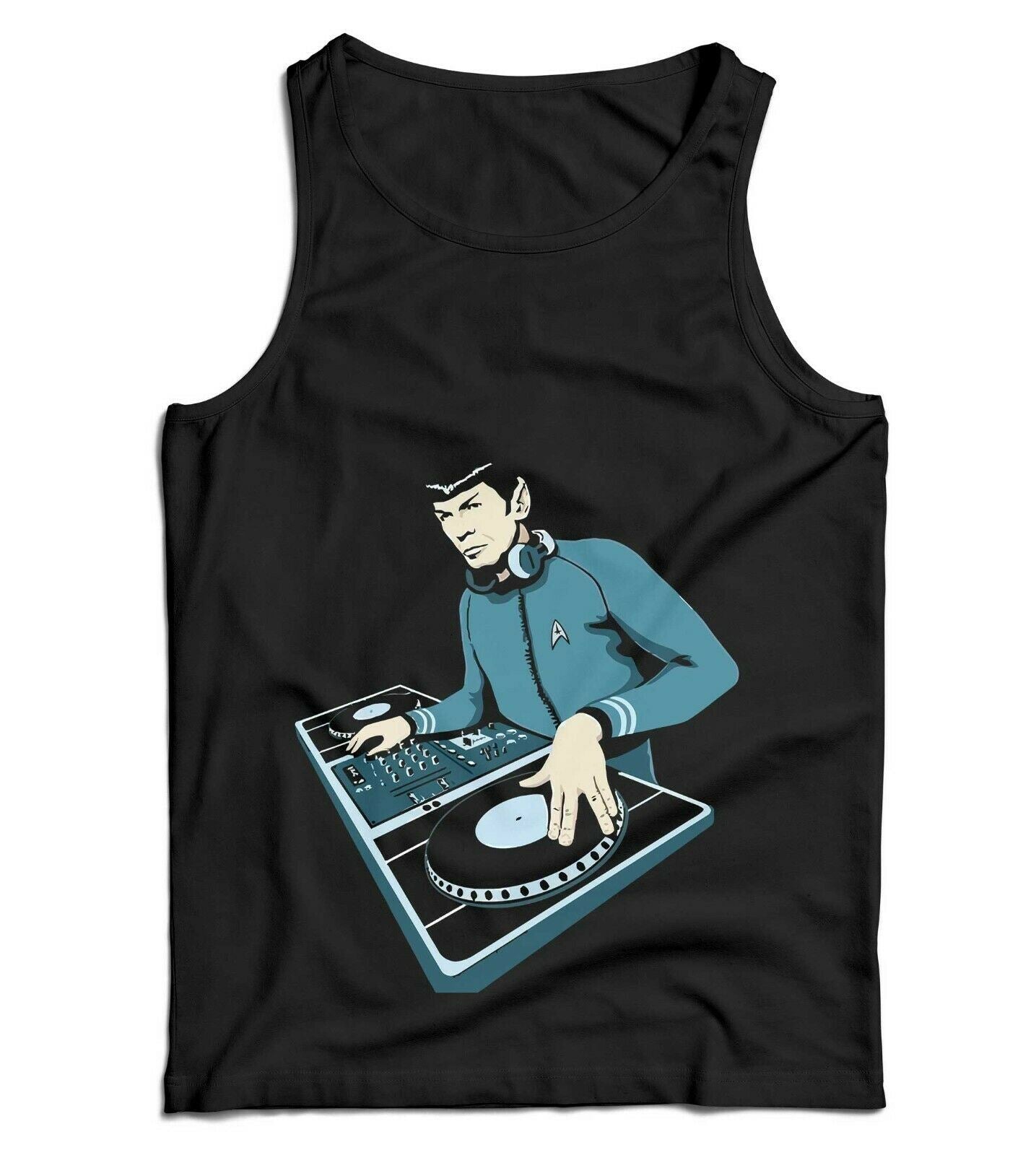 Spock DJ Ladies Vest Tank Top