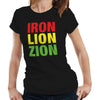 Iron Lion Zion Tshirt Fitted Ladies