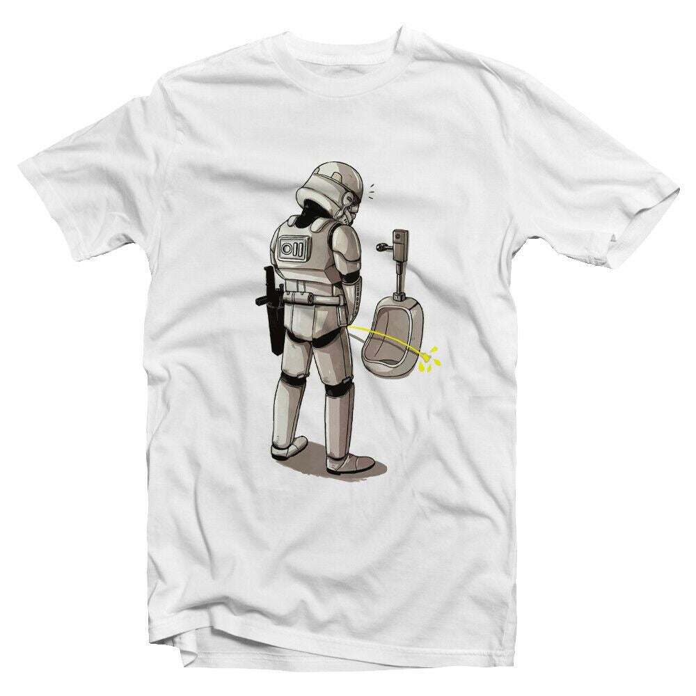 Stormtrooper Peeing Tshirt Unisex & Kids