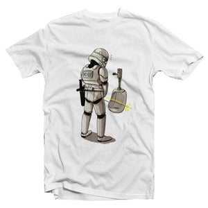 Stormtrooper Peeing Tshirt Unisex & Kids