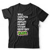 Fresh Prince Names Tshirt Unisex & Kidss