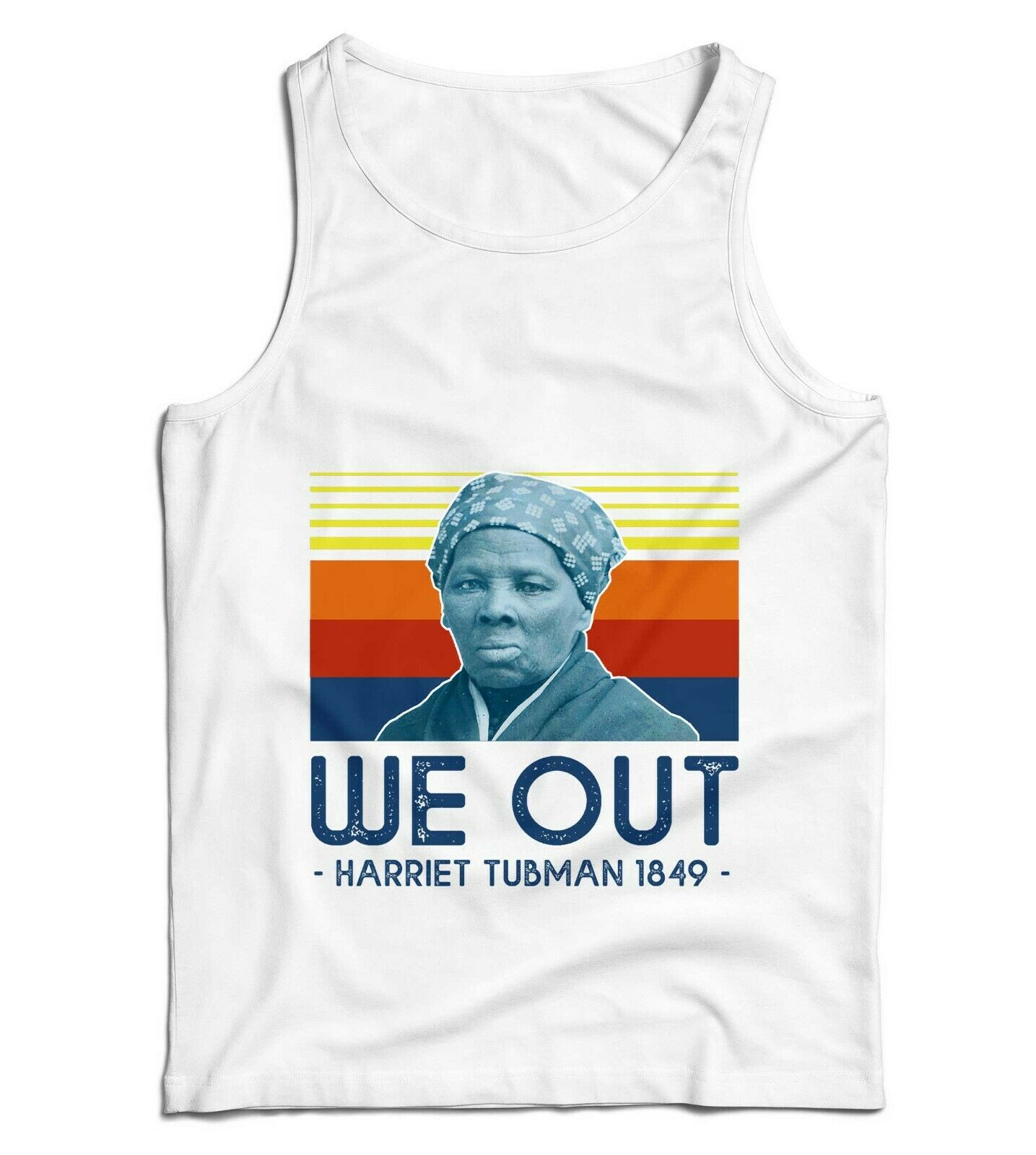 Harriet Tubman We Out Ladies Vest Tank Top