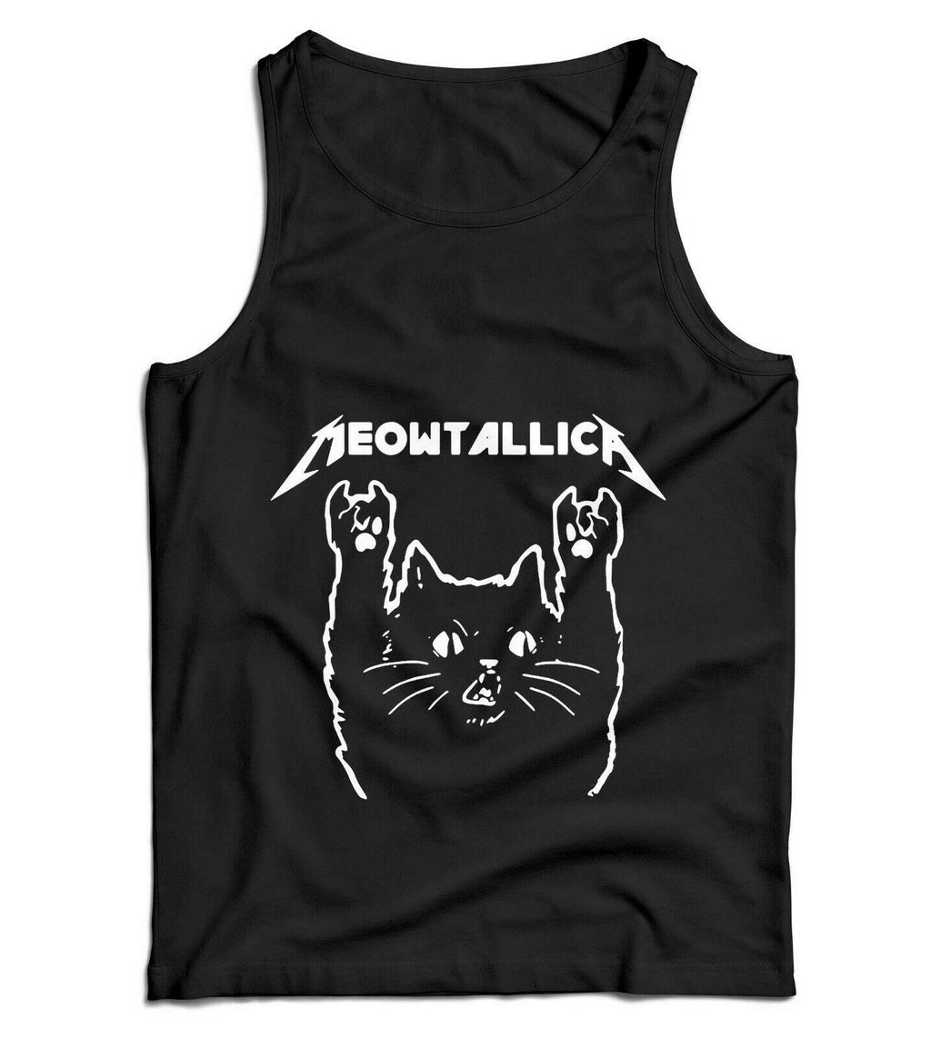 Meowtallica Ladies Vest Tank Top