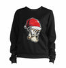 Hipster Santa Skull Sweatshirt