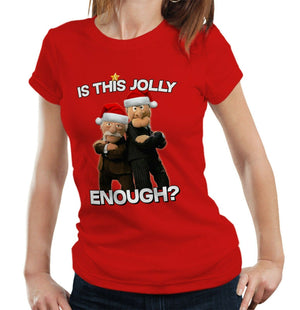 Is This Jolly Enough? 3 Tshirt Fitted Ladies