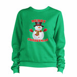 Merry Christmas Snowman Sweatshirt