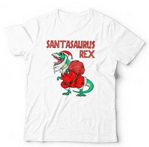 Santasaurus Rex Tshirt Unisex & Kids