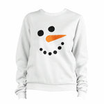 Snowman Face Sweatshirt