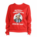 Merry Christmas Kiss My Ass Sweatshirt