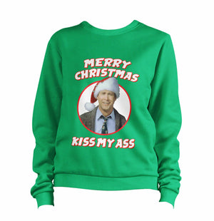 Merry Christmas Kiss My Ass Sweatshirt