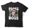 Santa Floss Like A Boss Tshirt Unisex & Kids