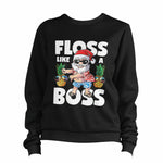 Santa Floss Like A Boss Sweatshirt