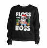 Santa Floss Like A Boss Sweatshirt