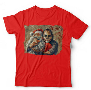 Joker Christmas Tshirt Fitted Ladies