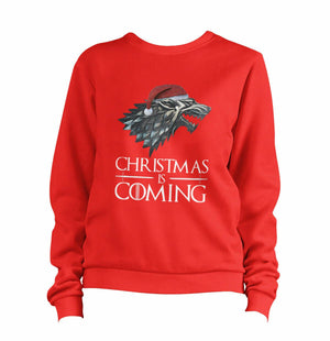 Christmas Is Coming Sweatshirt Pullover Jumper