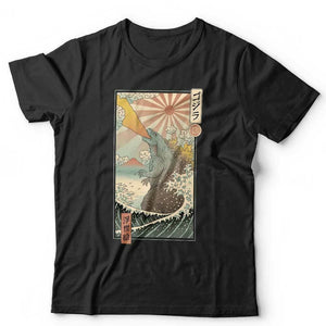 Ukiyo-e Gojira Tshirt Unisex & Kids