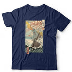 Ukiyo-e Gojira Tshirt Unisex & Kids