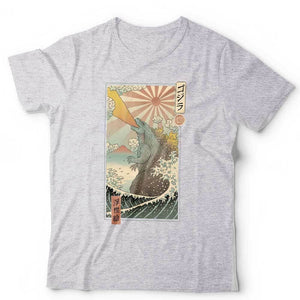 Ukiyo-e Gojira Tshirt Unisex & Kids