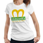 McDowell's Fast Food Tshirt Fitted Ladies