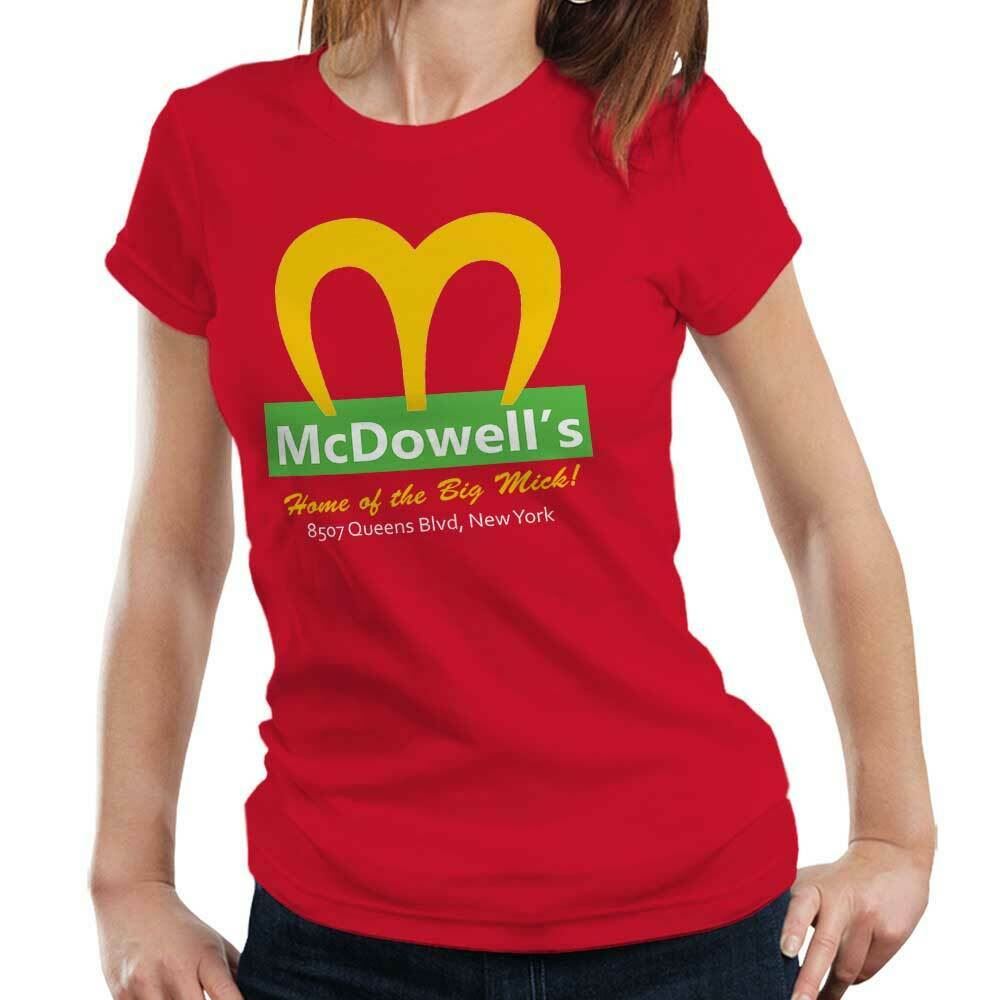 McDowell's Fast Food Tshirt Fitted Ladies