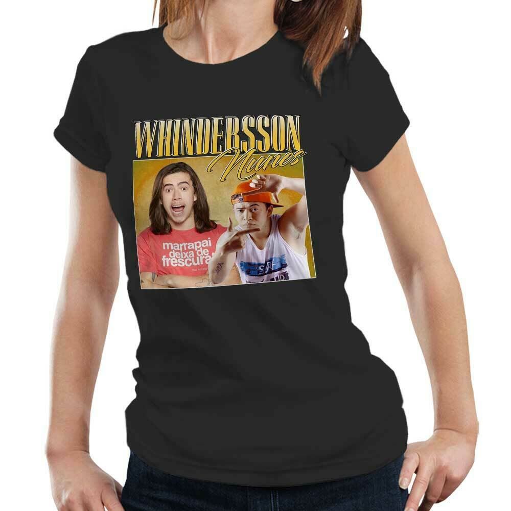 Whindersson Nunes Appreciation Tshirt Fitted Ladies