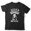 Never Underestimate An Old Guy On A Bicycle Tshirt Unisex