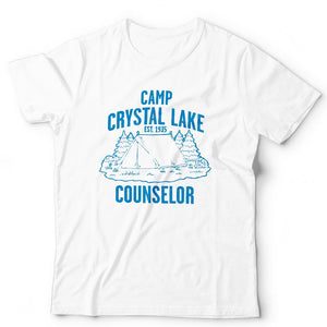 Camp Crystal Lake White Tshirt Unisex