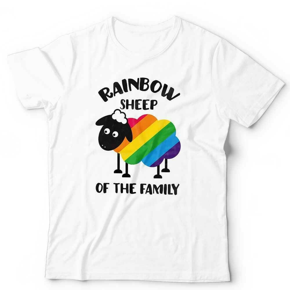 Rainbow Sheep Of The Family Tshirt Unisex