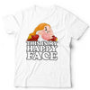 This Is My Happy Face White Tshirt Unisex