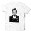 Johnny Cash Mugshot White Tshirt Unisex