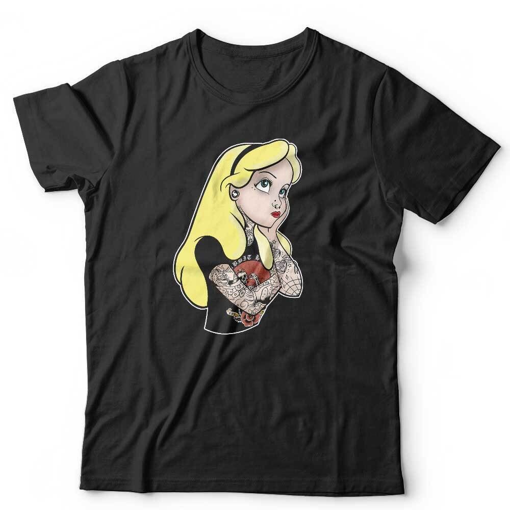 Inked Alice In Wonderland Tshirt Unisex & Kids