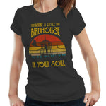 Make A Little Birdhouse In Your Soul Tshirt Fitted Ladies